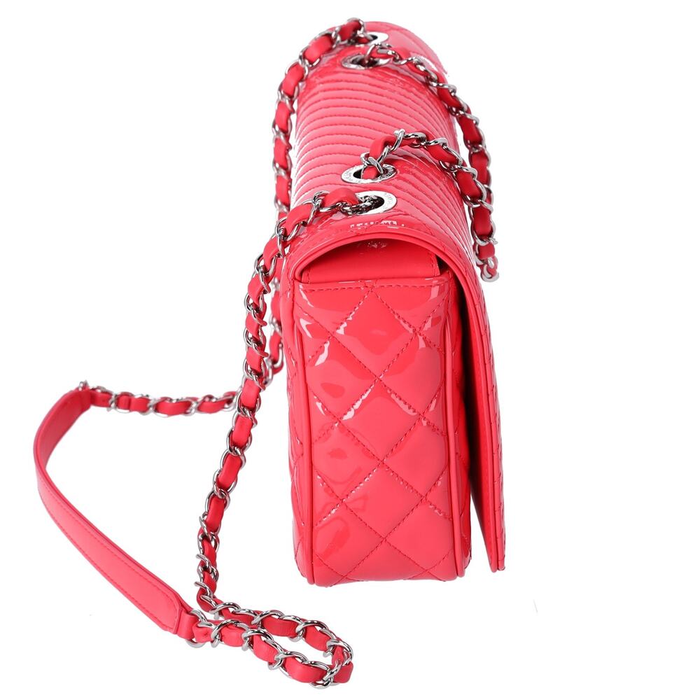 CHANEL Matelasse Coco Boy Shoulder Bag A92797 Pink Patent Leather - Picture 7 of 9
